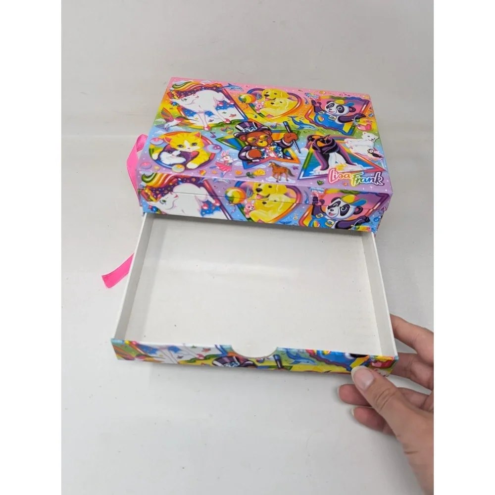 Vintage Lisa Frank Classic Jewelry Keepsake Box Drawer Organizer 90s Y2K READ